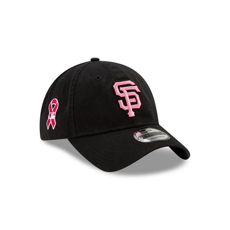 MLB San Francisco Giants Mother's Day 9Twenty Adjustable (QQF5337) - Black New Era Caps